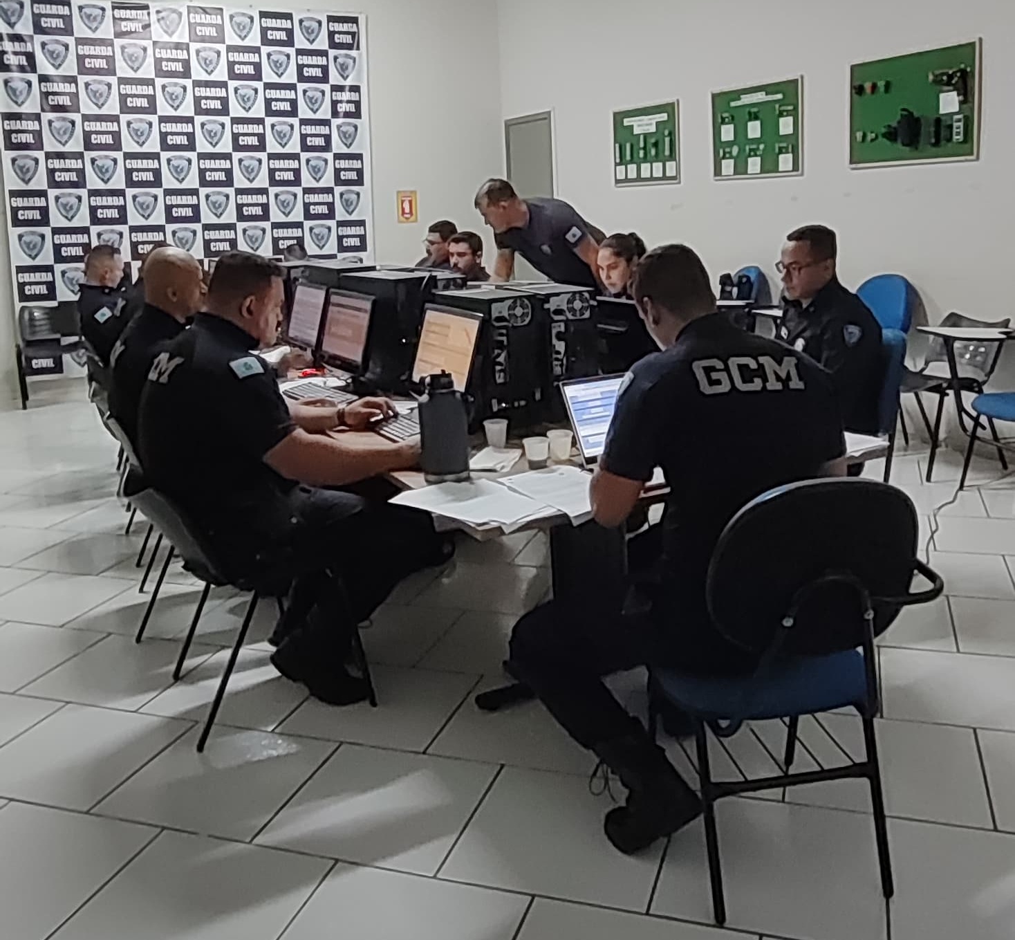 Guarda Municipal de Sarandi realiza treinamento para utilização do Boletim de ocorrência unificado